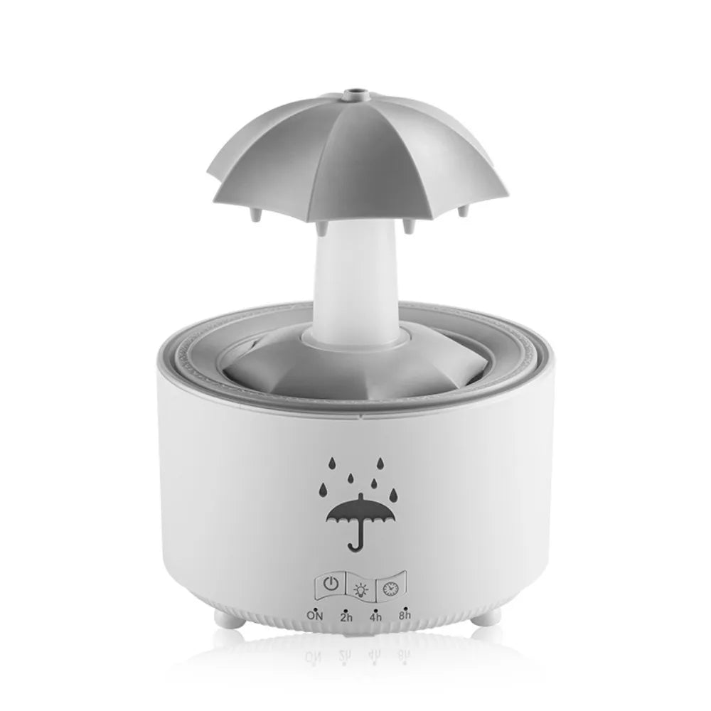 Aqua Lume™ – Difusor de Aromas & Umidificador com Gotas