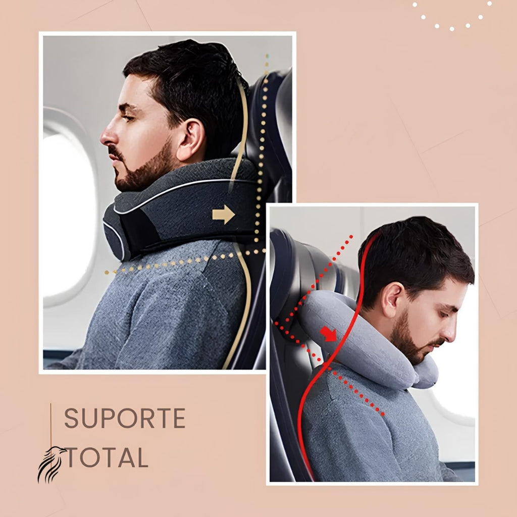 ComfortGo™ - Travesseiro de Pescoço 360°