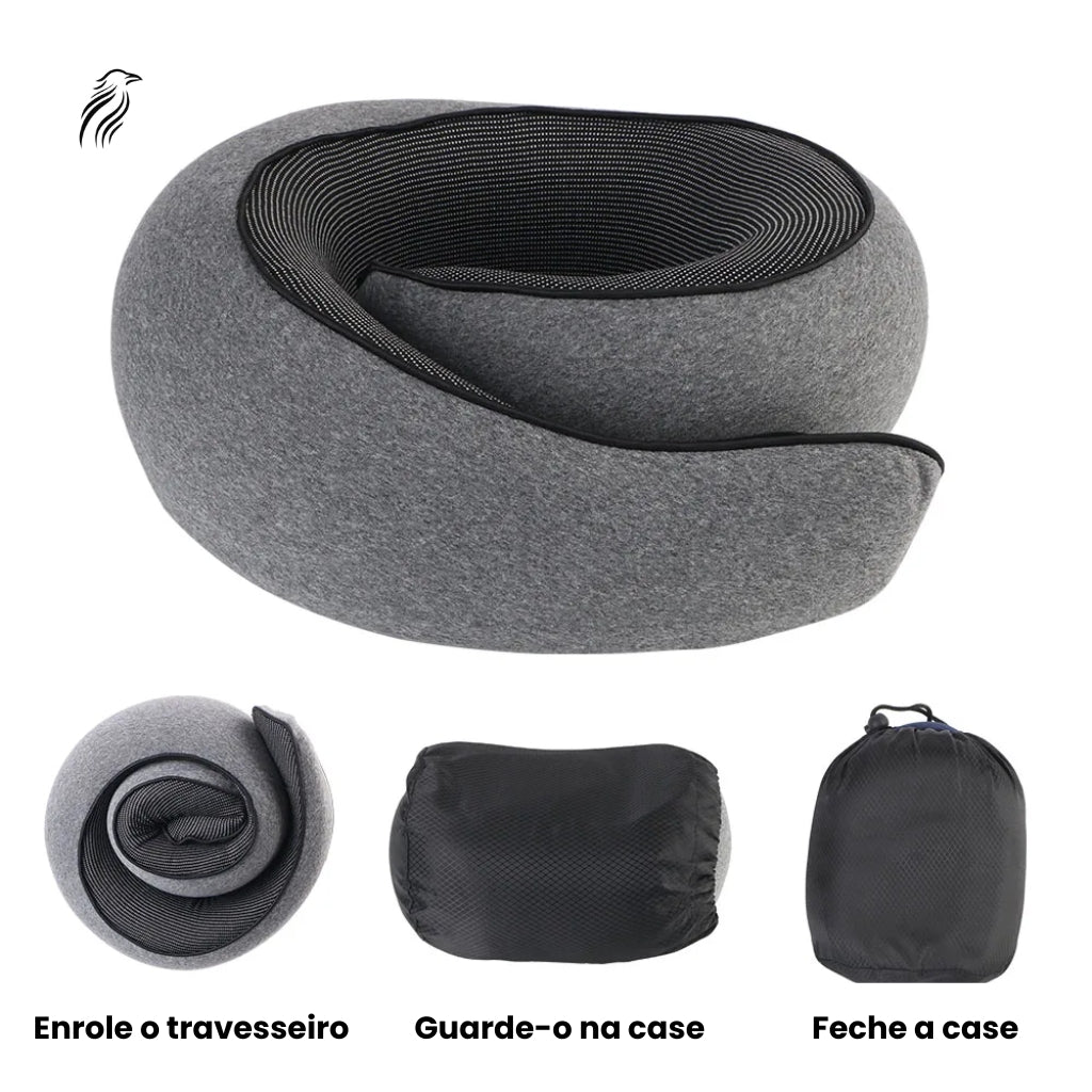 ComfortGo™ - Travesseiro de Pescoço 360°
